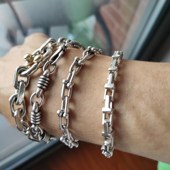 Tiffany Narrow T Chain Bracelet 